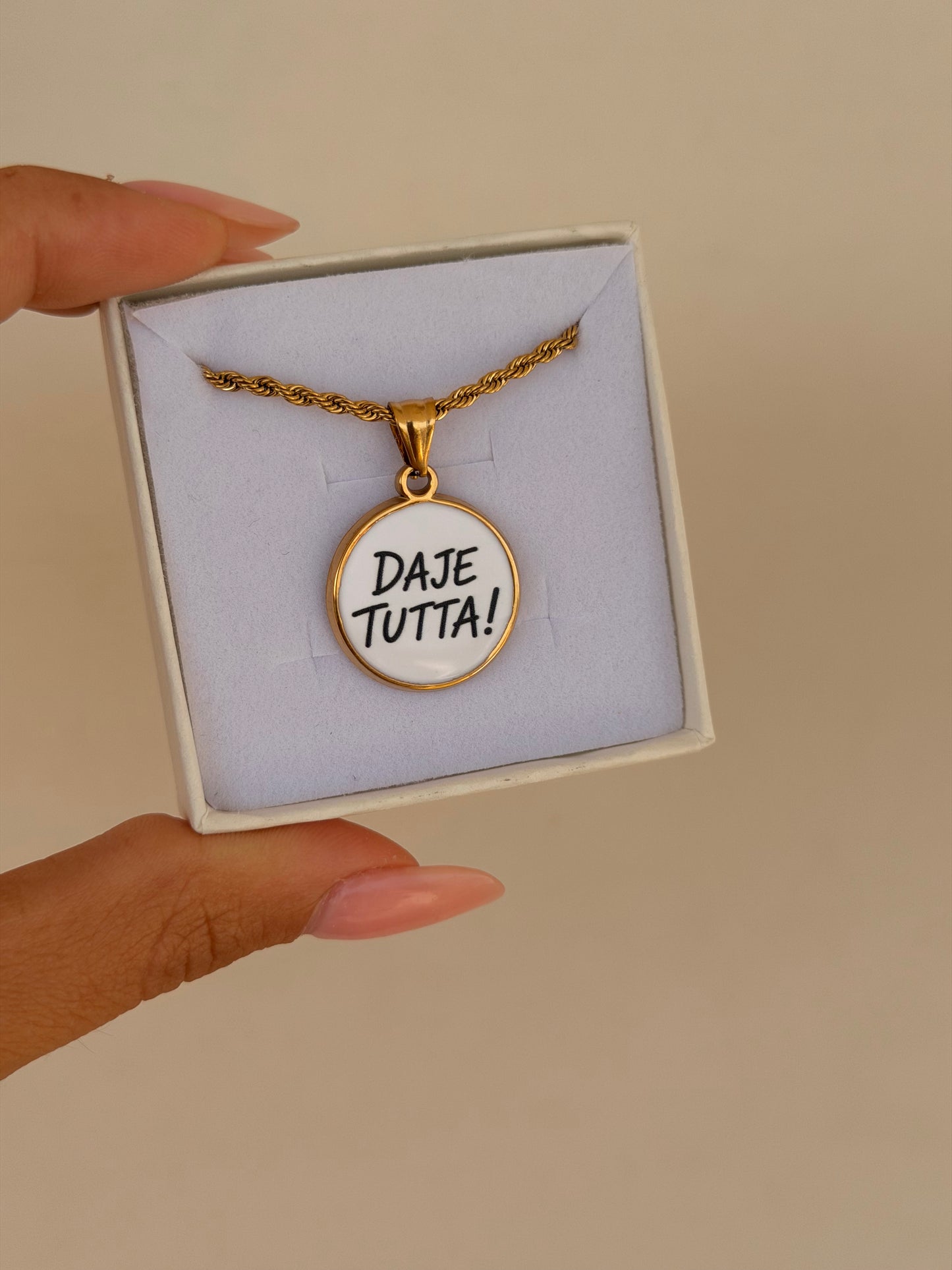 Collana Torchon DAJE TUTTA
