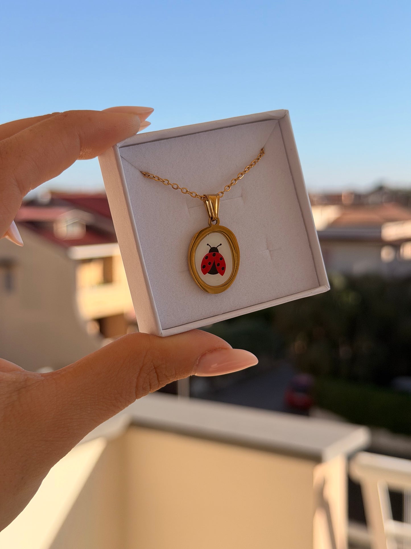 Collana COCCINELLA FORTUNATA