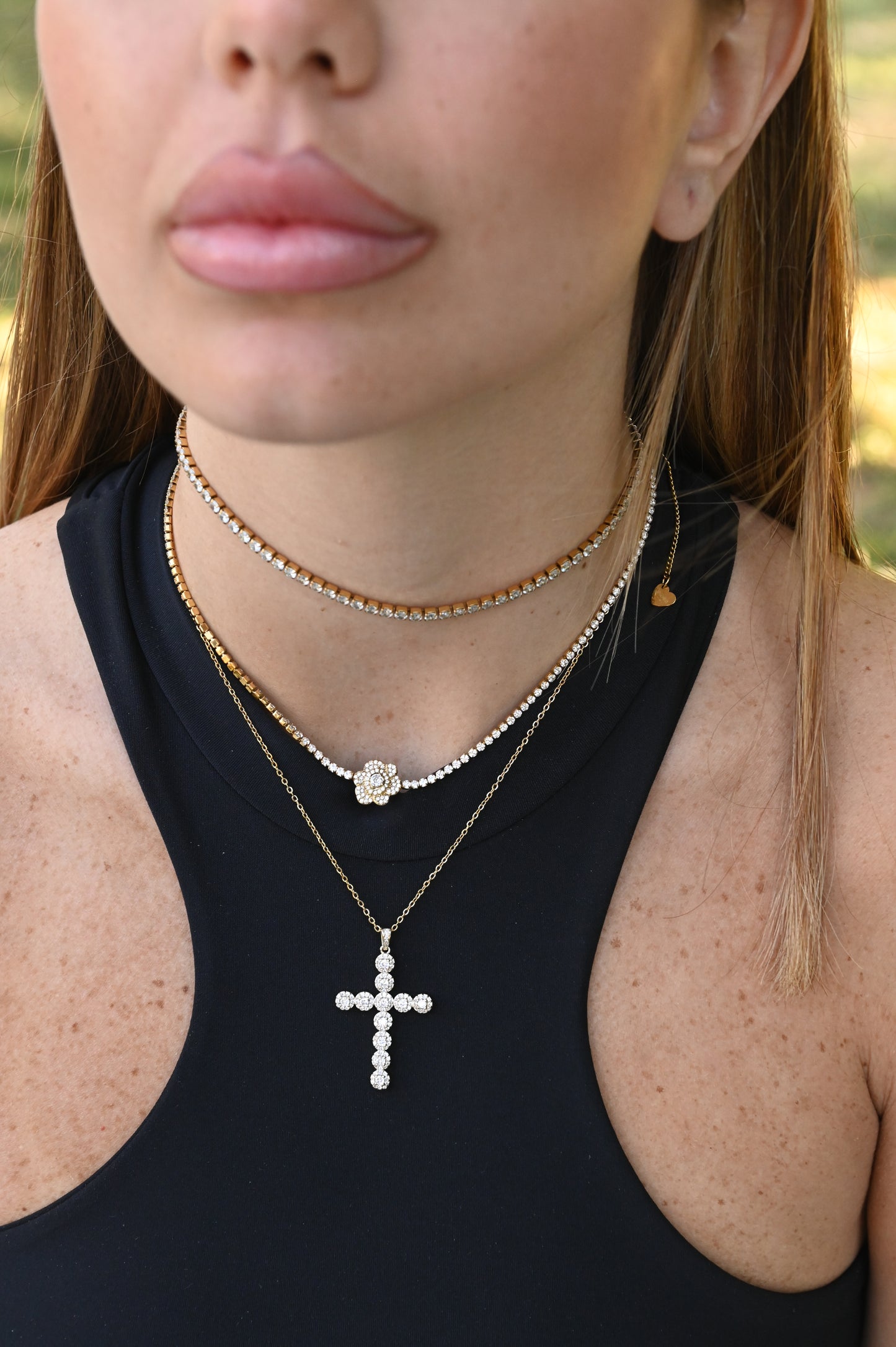 Collana Croce Slim