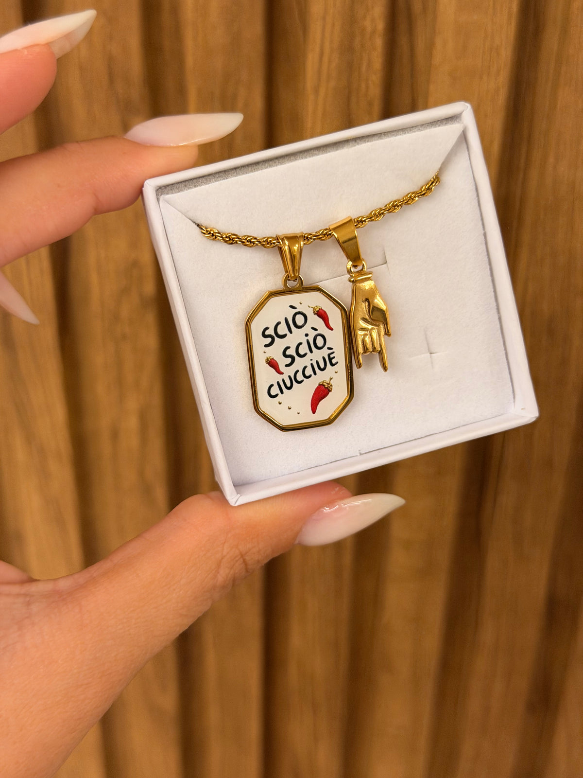 Collana Torchon SCIÒ SCIÒ