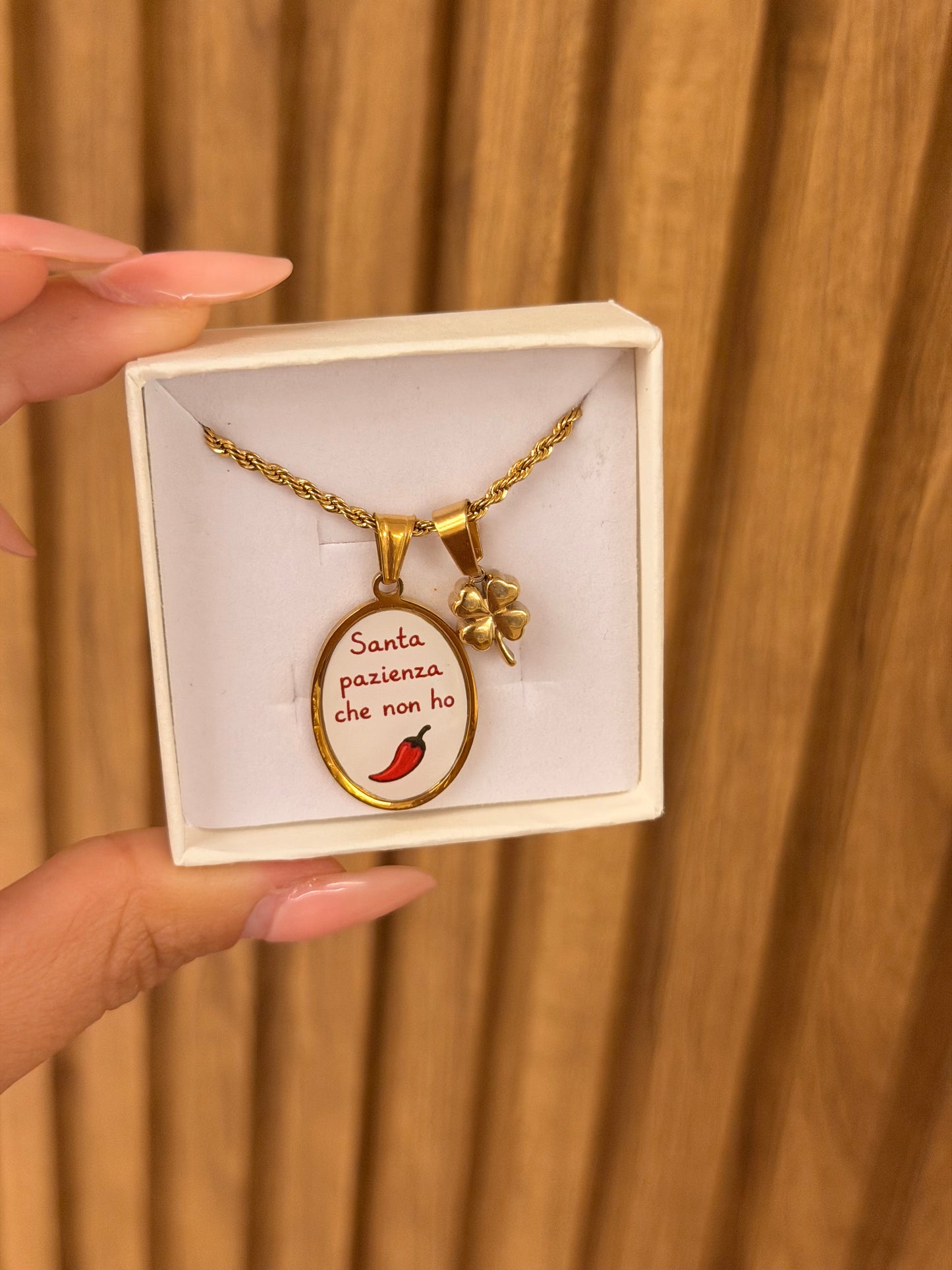 Collana Torchon IMPAZIENTE