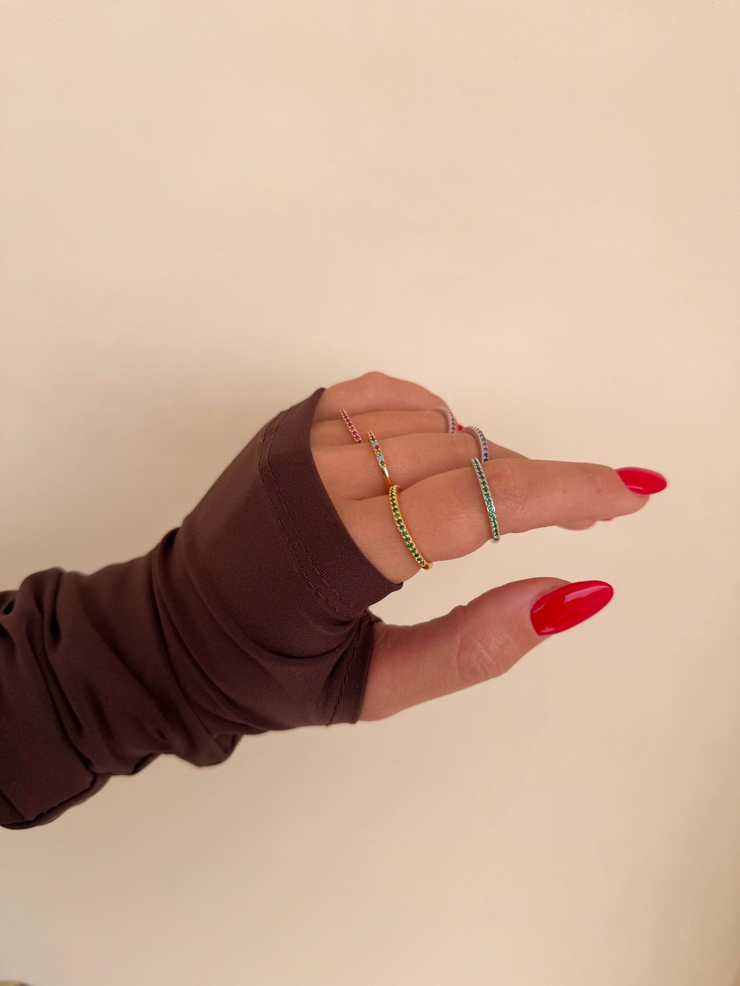 Anello Fedina Rainbow