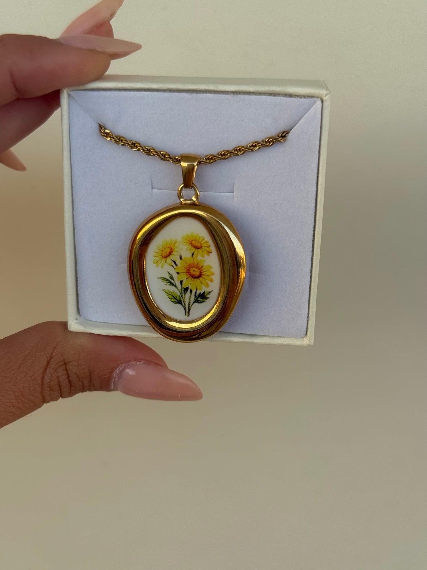 Collana Torchon GIRASOLI INCANTATI