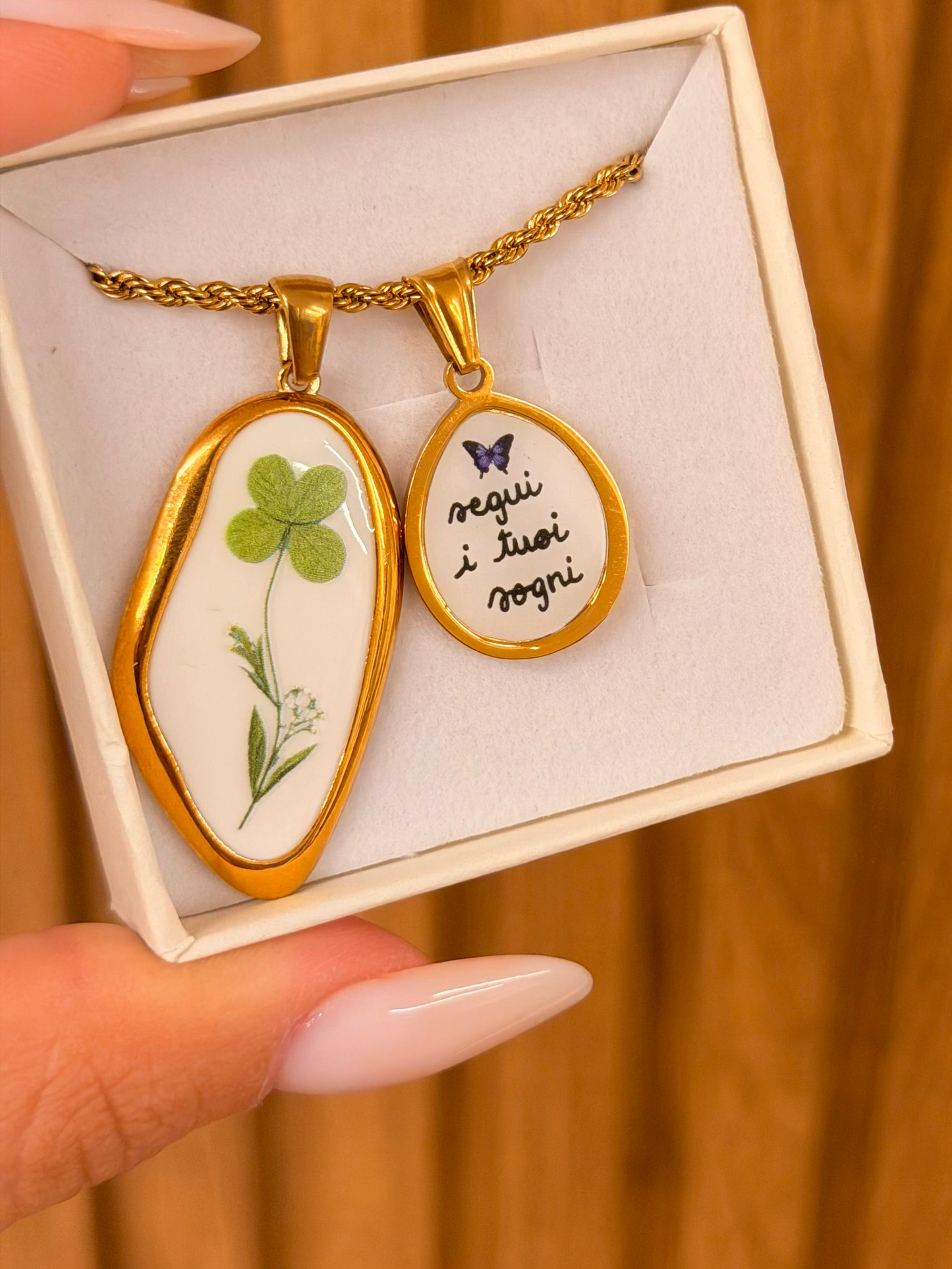Collana Torchon SOGNA, SEMPRE!