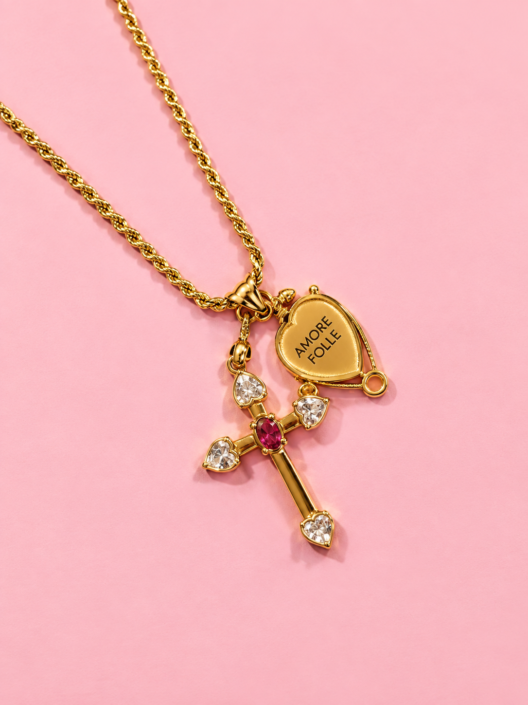 Collana Torchon AMORE FOLLE