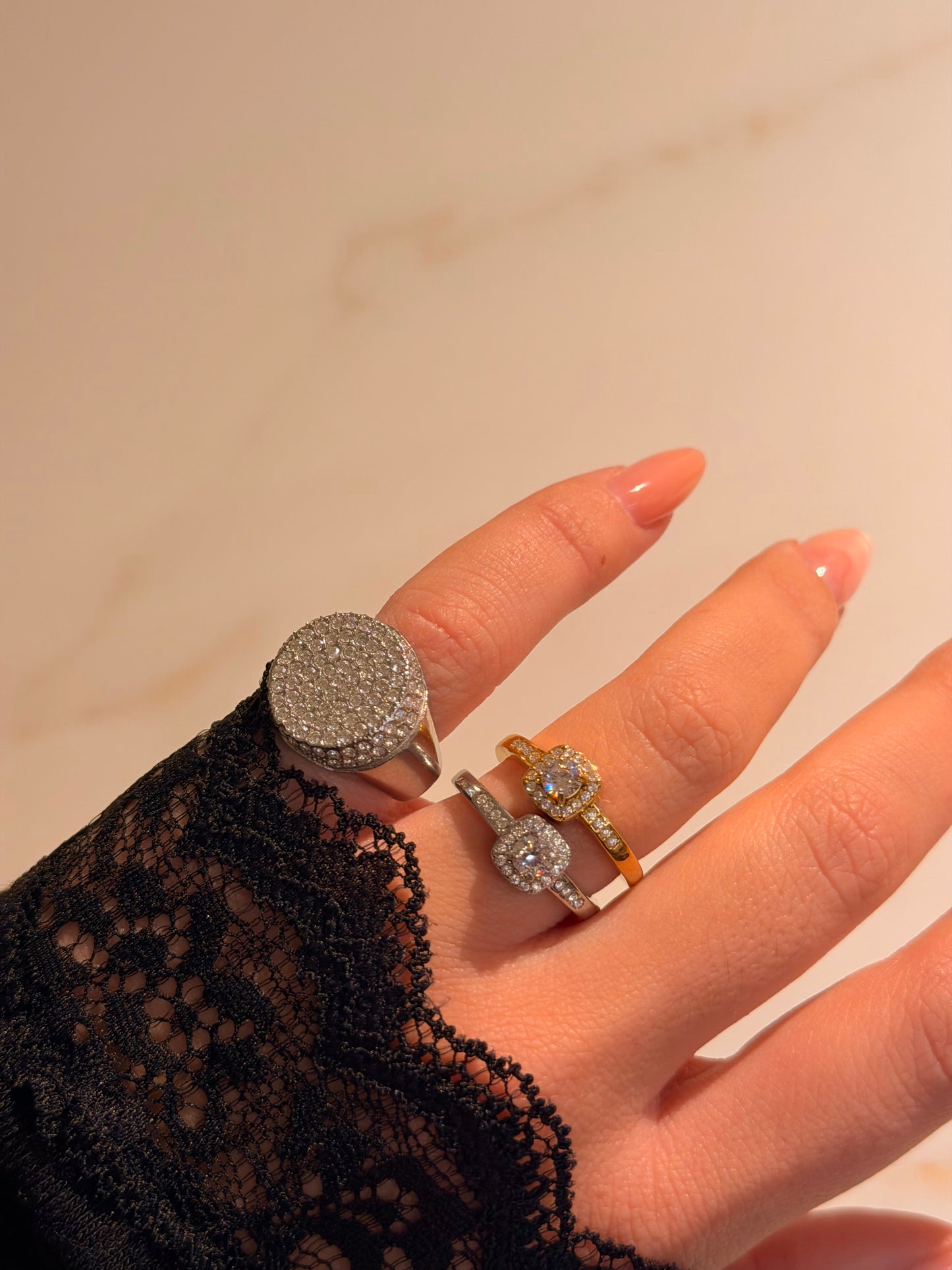 Anello Quadrotto Luxury