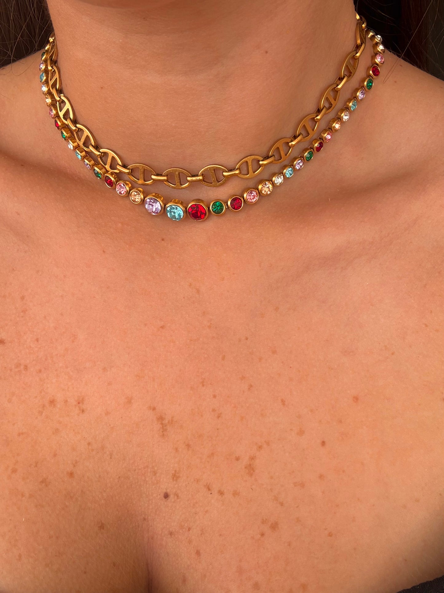 Collana Diana Multicolor