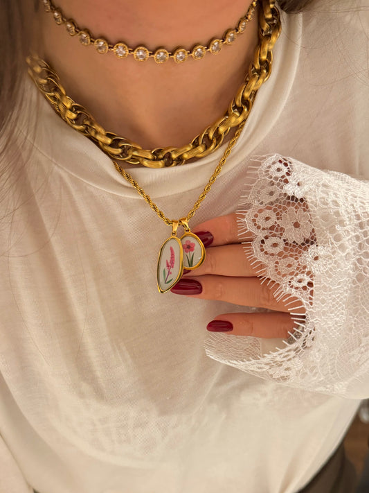 Collana Torchon Romantica