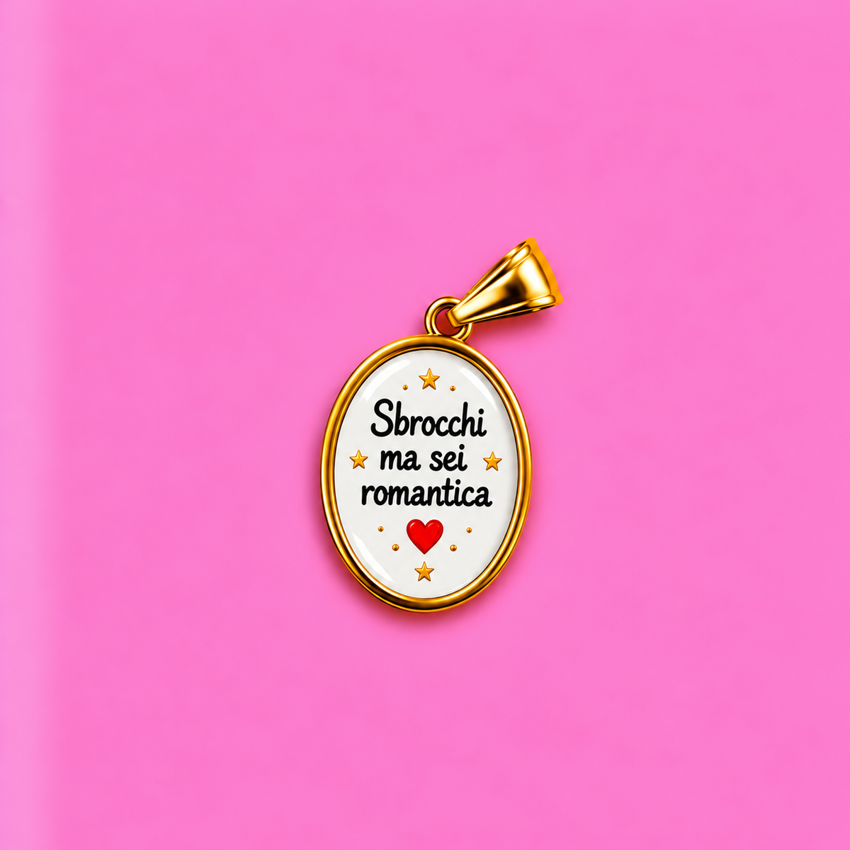 Ciondolo SBROCCHI MA SEI ROMANTICA