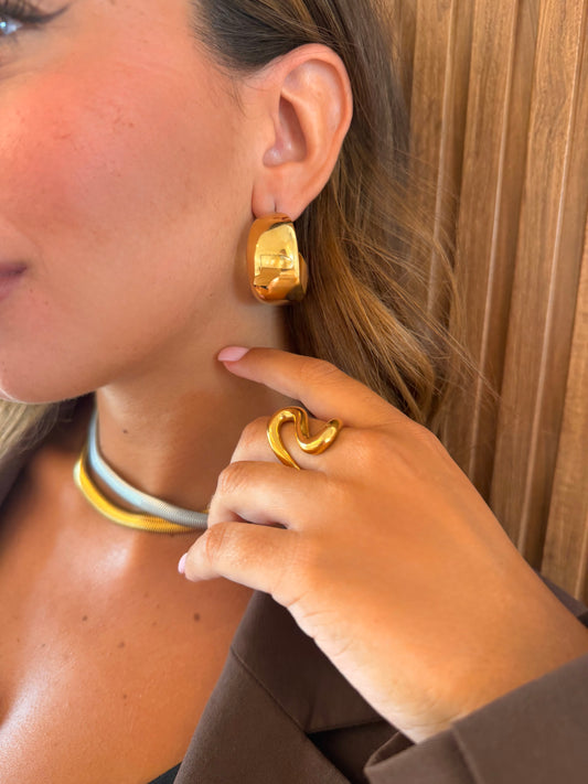 Orecchini Cerchio Big Gold