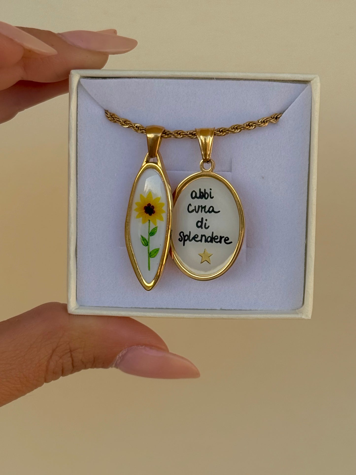 Collana ABBI CURA DI SPLENDERE