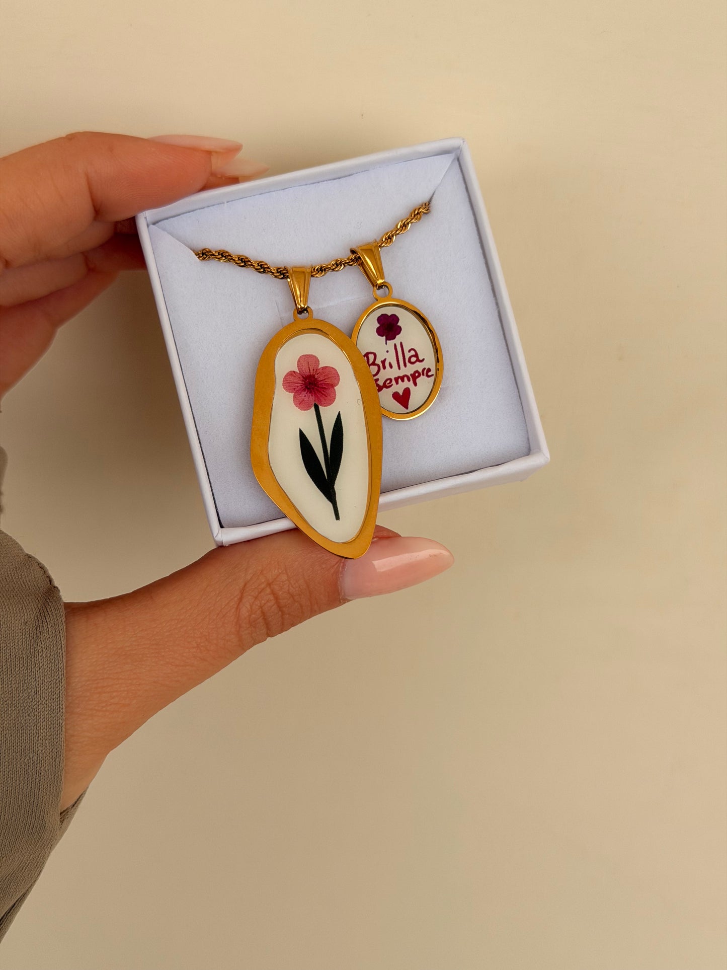 Collana Torchon FIORE CHE BRILLA