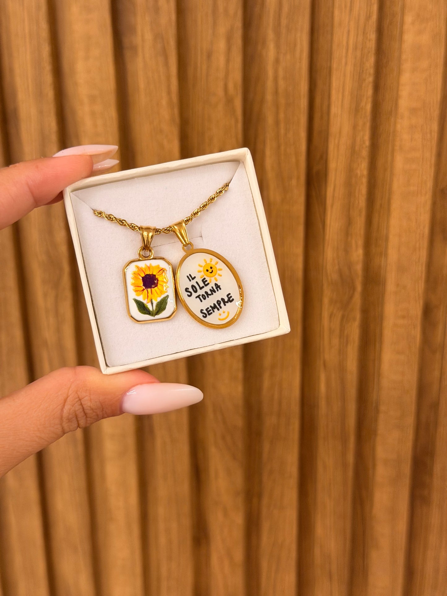 Collana Torchon IL SOLE TORNA SEMPRE 2.0