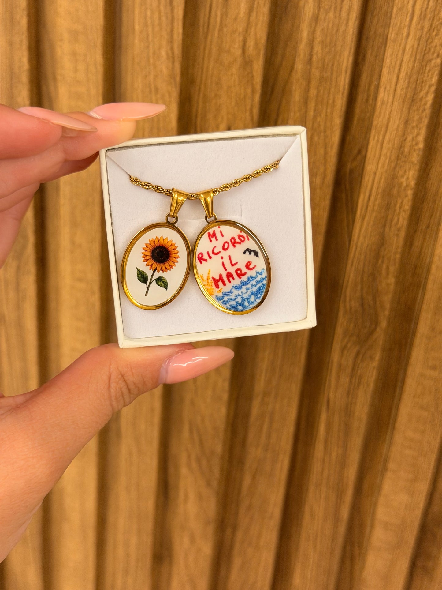 Collana Torchon MI RICORDI IL MARE