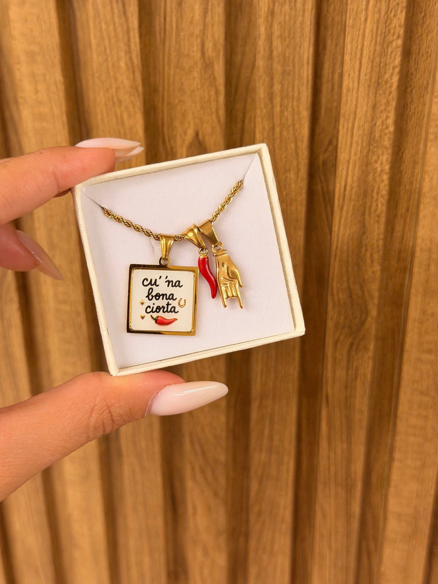 Collana Torchon CÙ NA BONA CIORTA