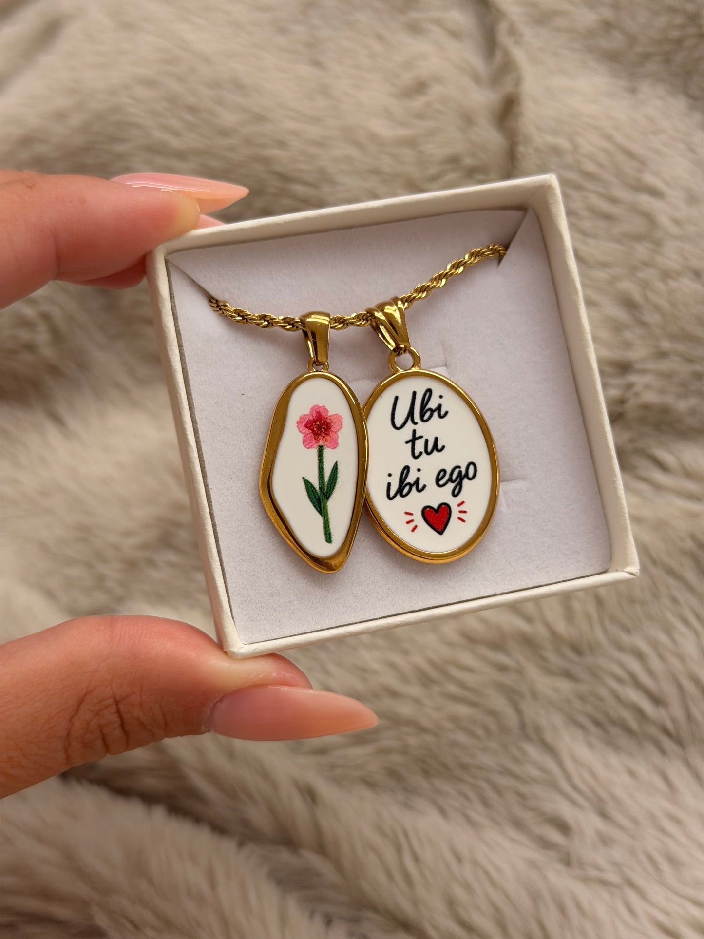 Collana Torchon UBI TU IBI EGO