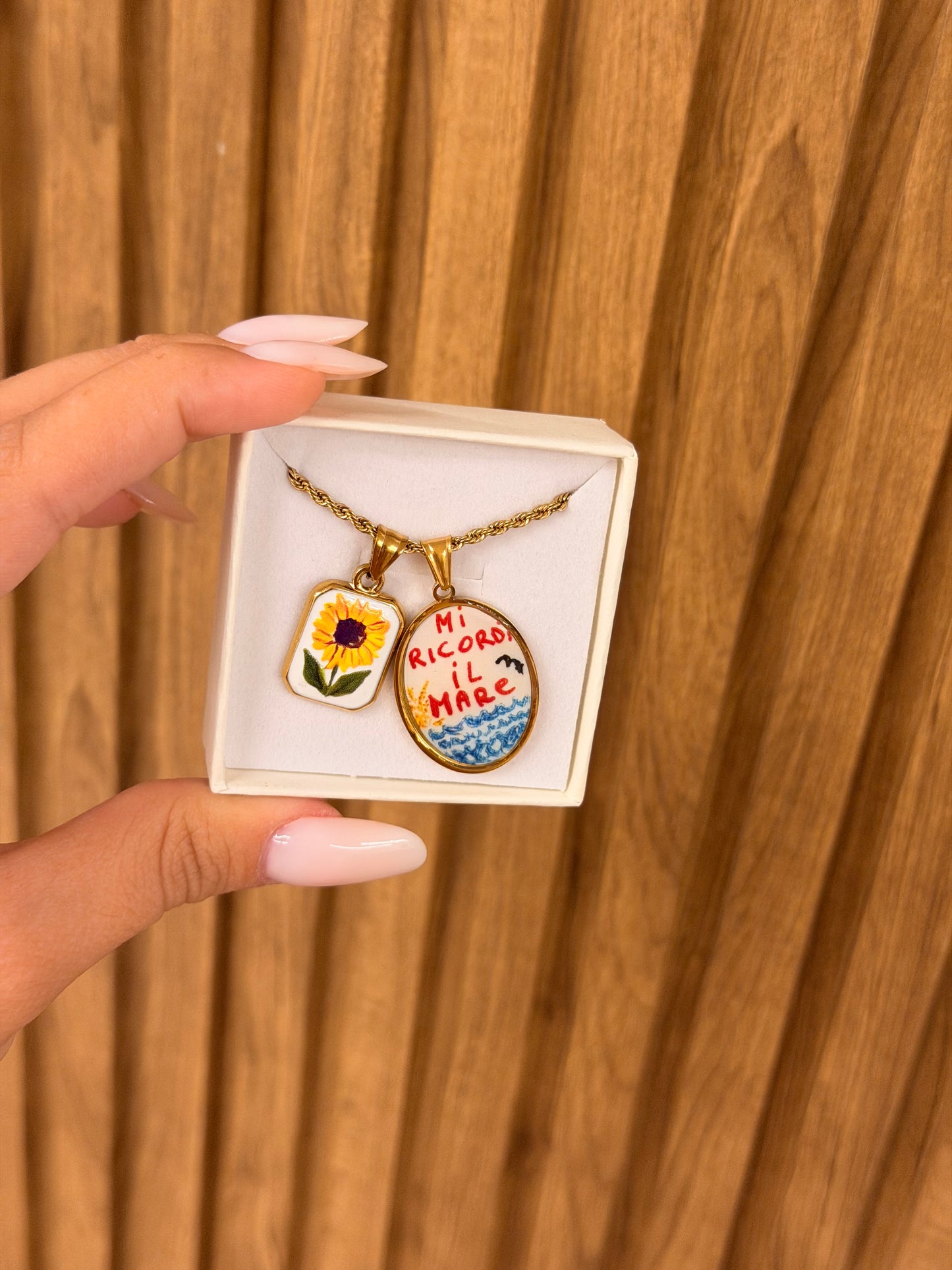 Collana Torchon MI RICORDI IL MARE