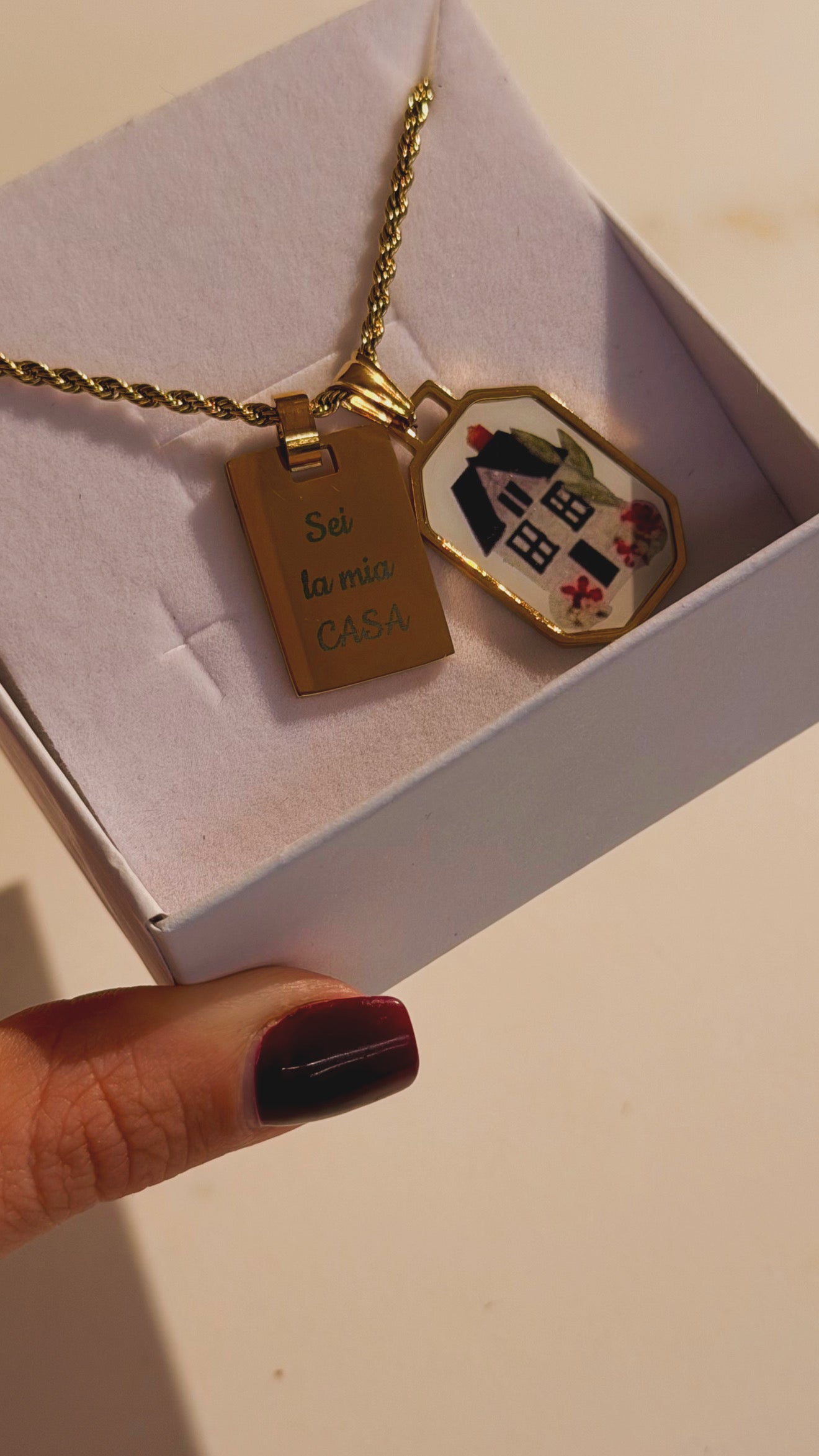 Collana torchon SEI LA MIA CASA