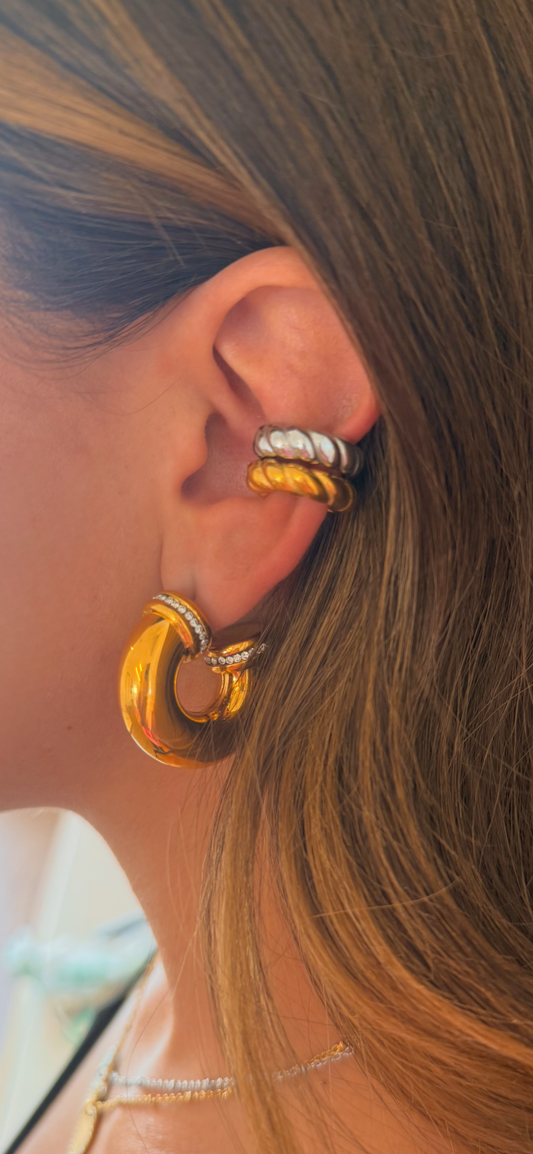 Orecchini Cerchio Glam