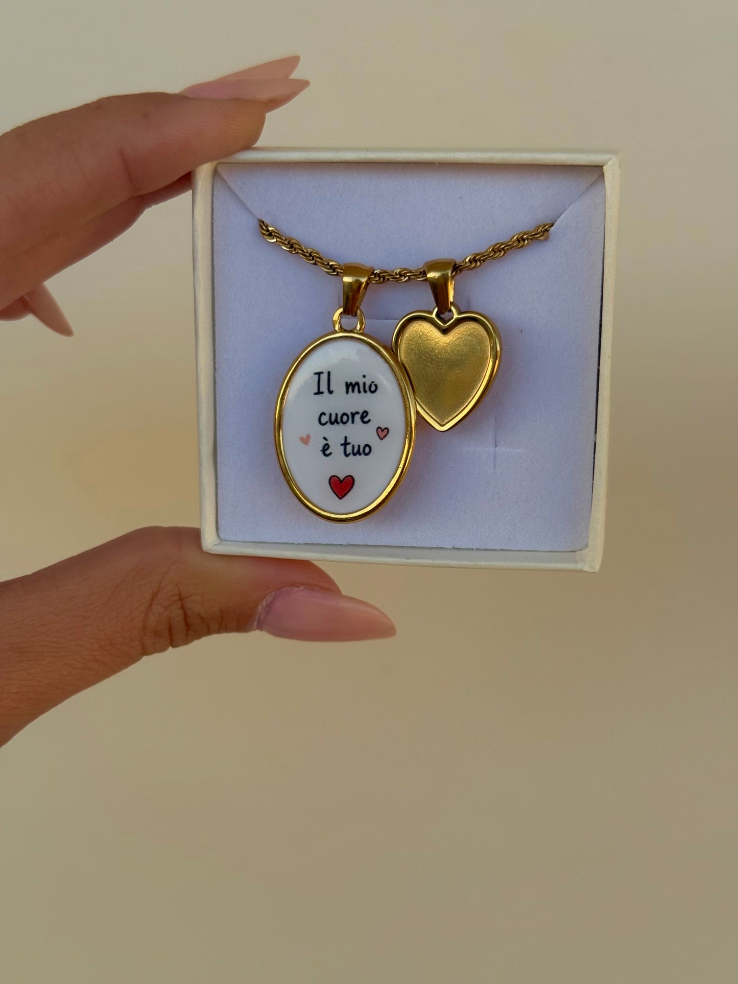 Collana Torchon IL MIO CUORE È TUO