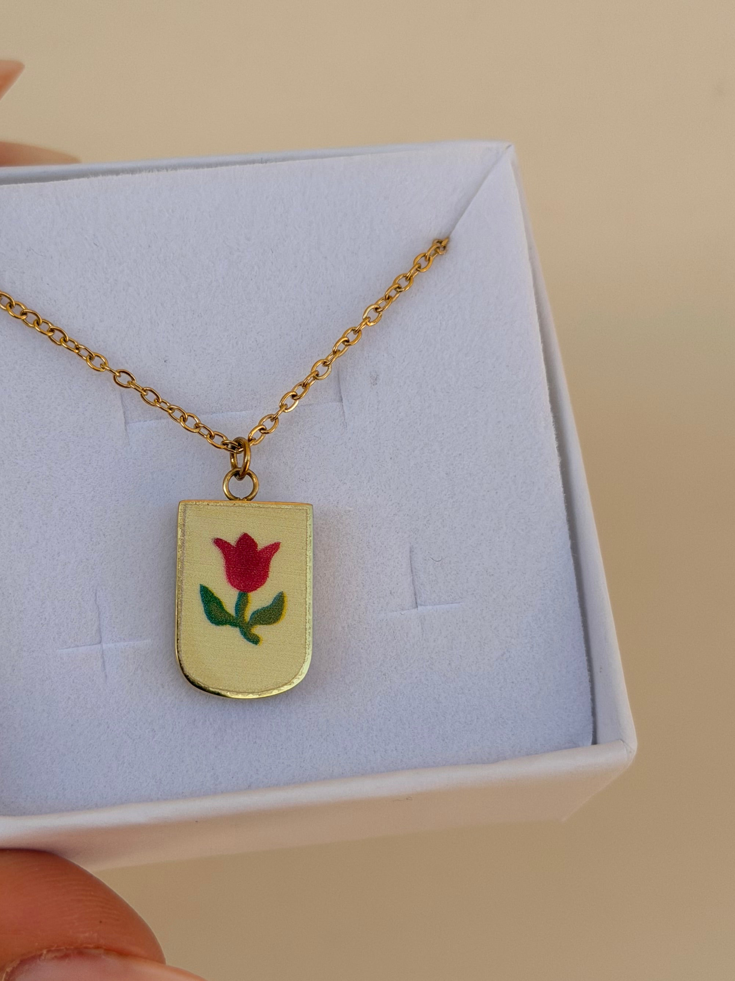Collana ROSA DELICATA