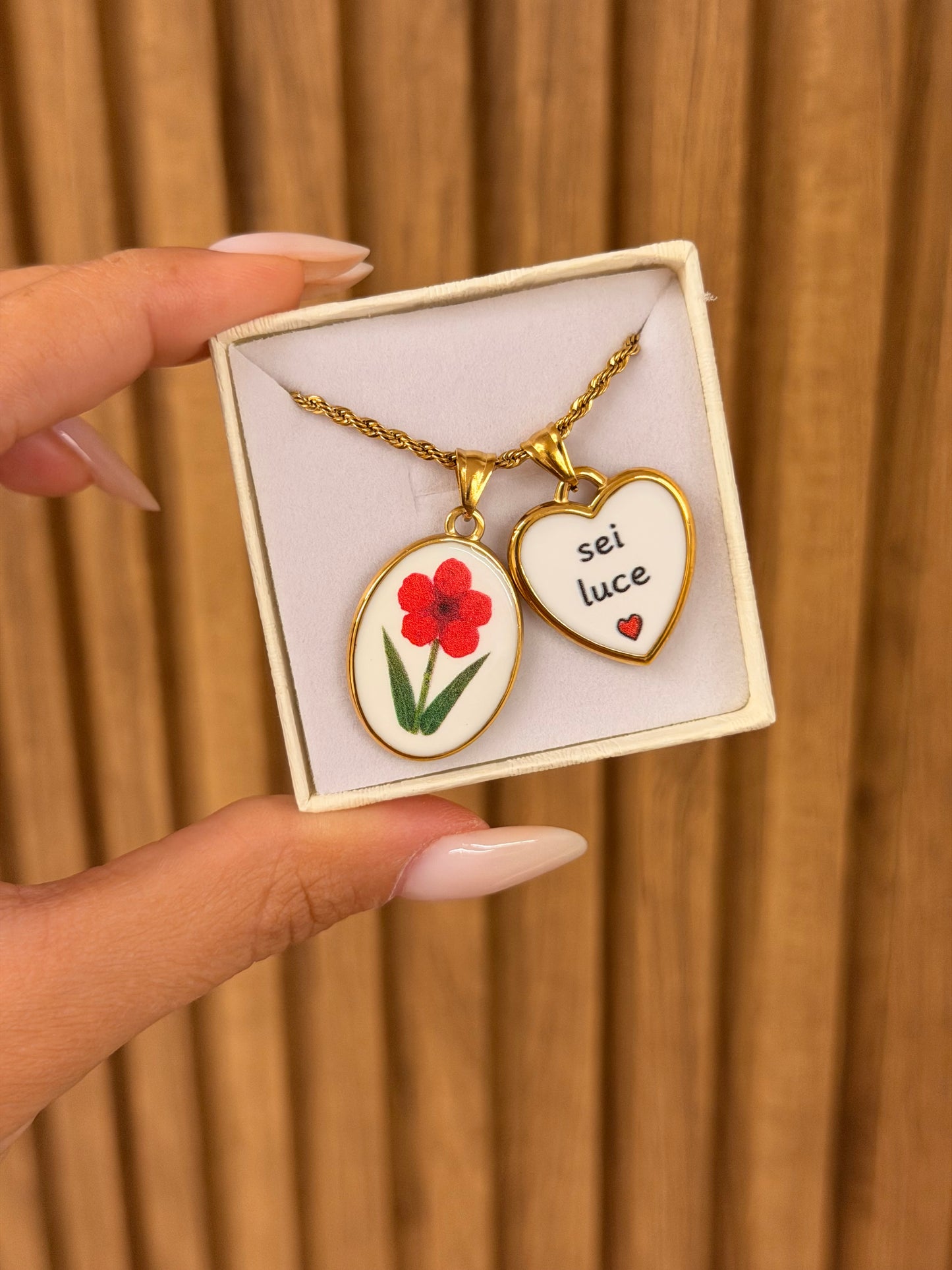 Collana Torchon LUCE D’AMORE