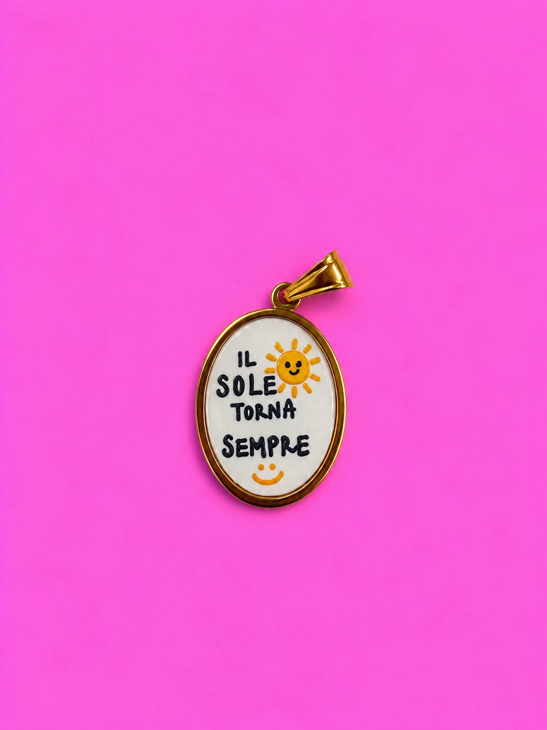 Ciondolo IL SOLE TORNA SEMPRE