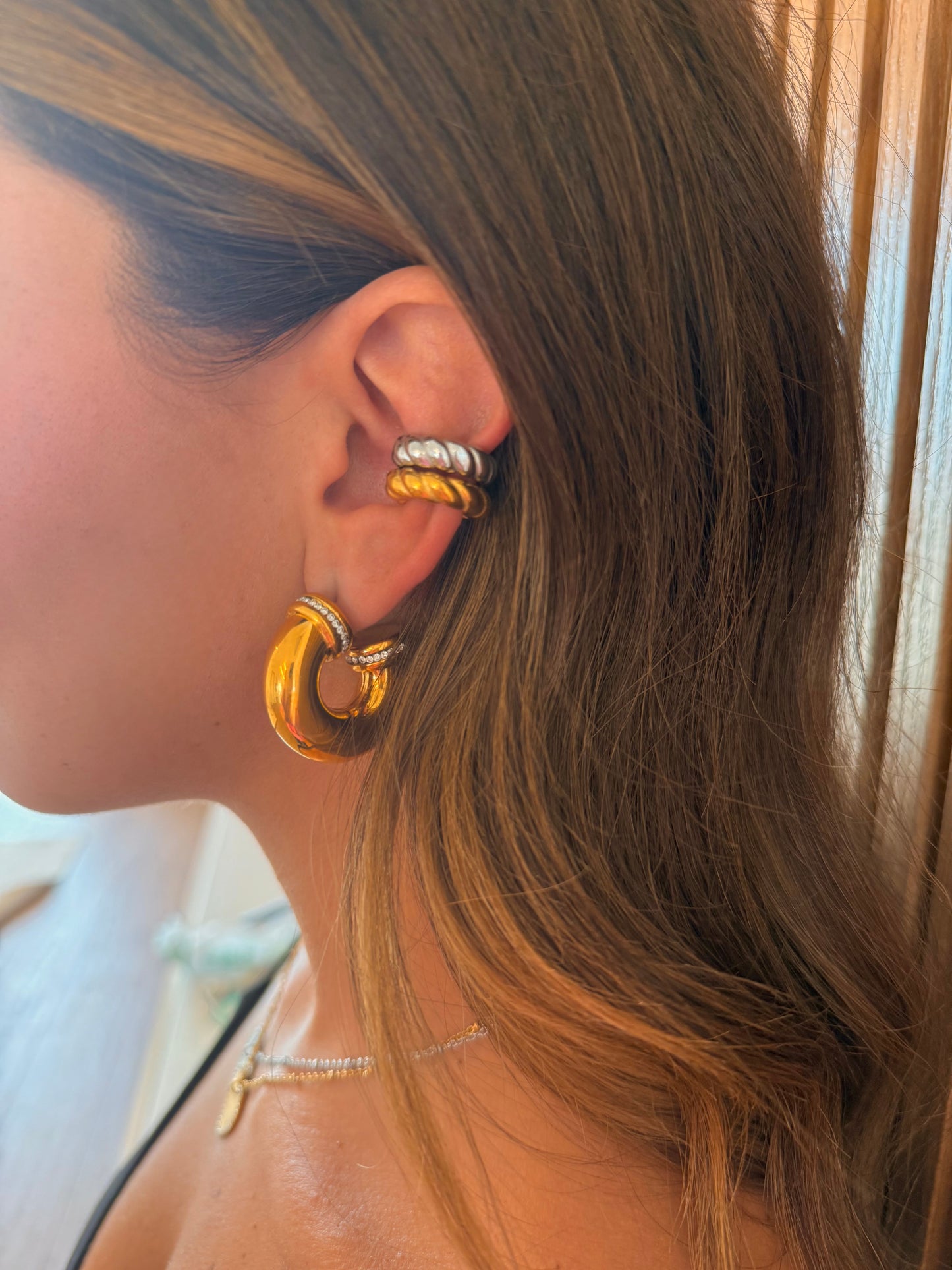 Orecchini Cerchio Glam