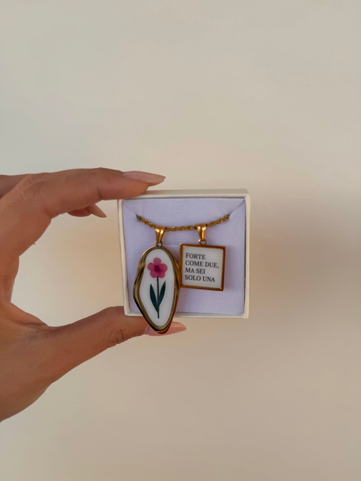 Collana FORTE COME DUE MA SEI SOLO UNA