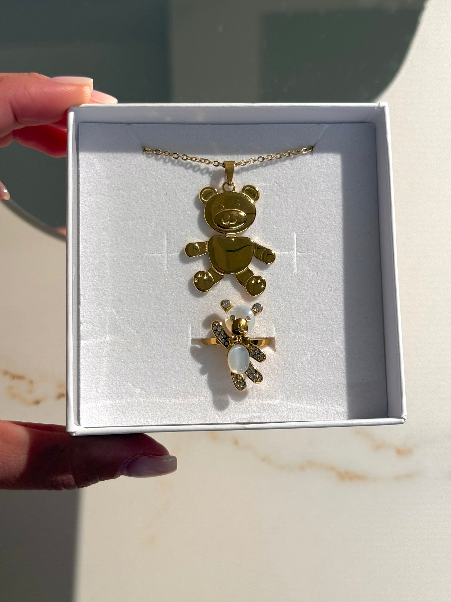 Set Teddy Strass