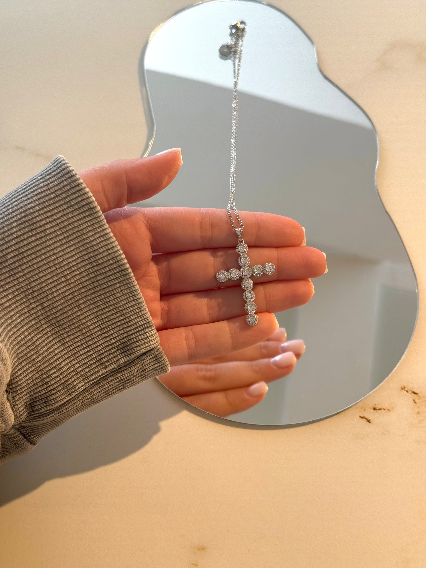 Collana Croce Slim