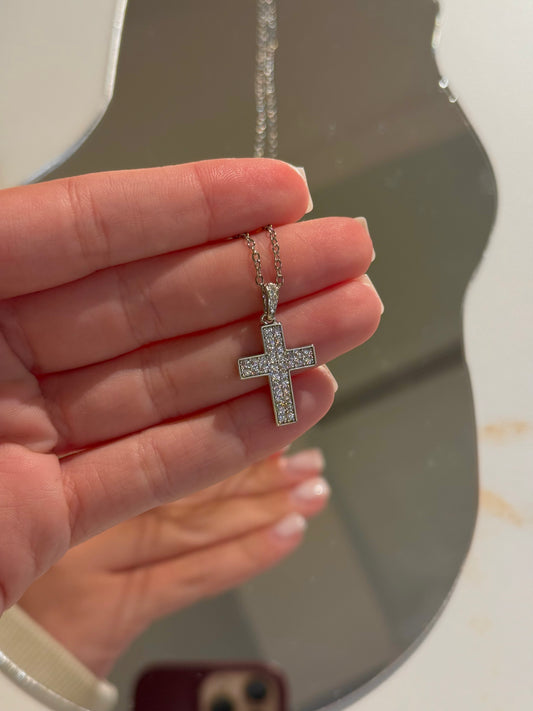 Collana Croce Mini Slim