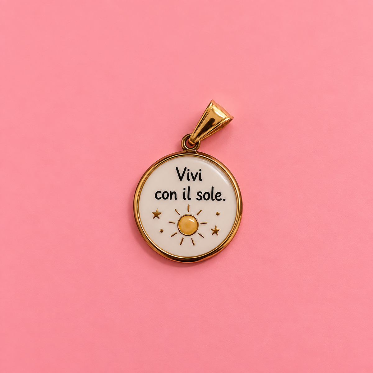 Ciondolo VIVI CON IL SOLE