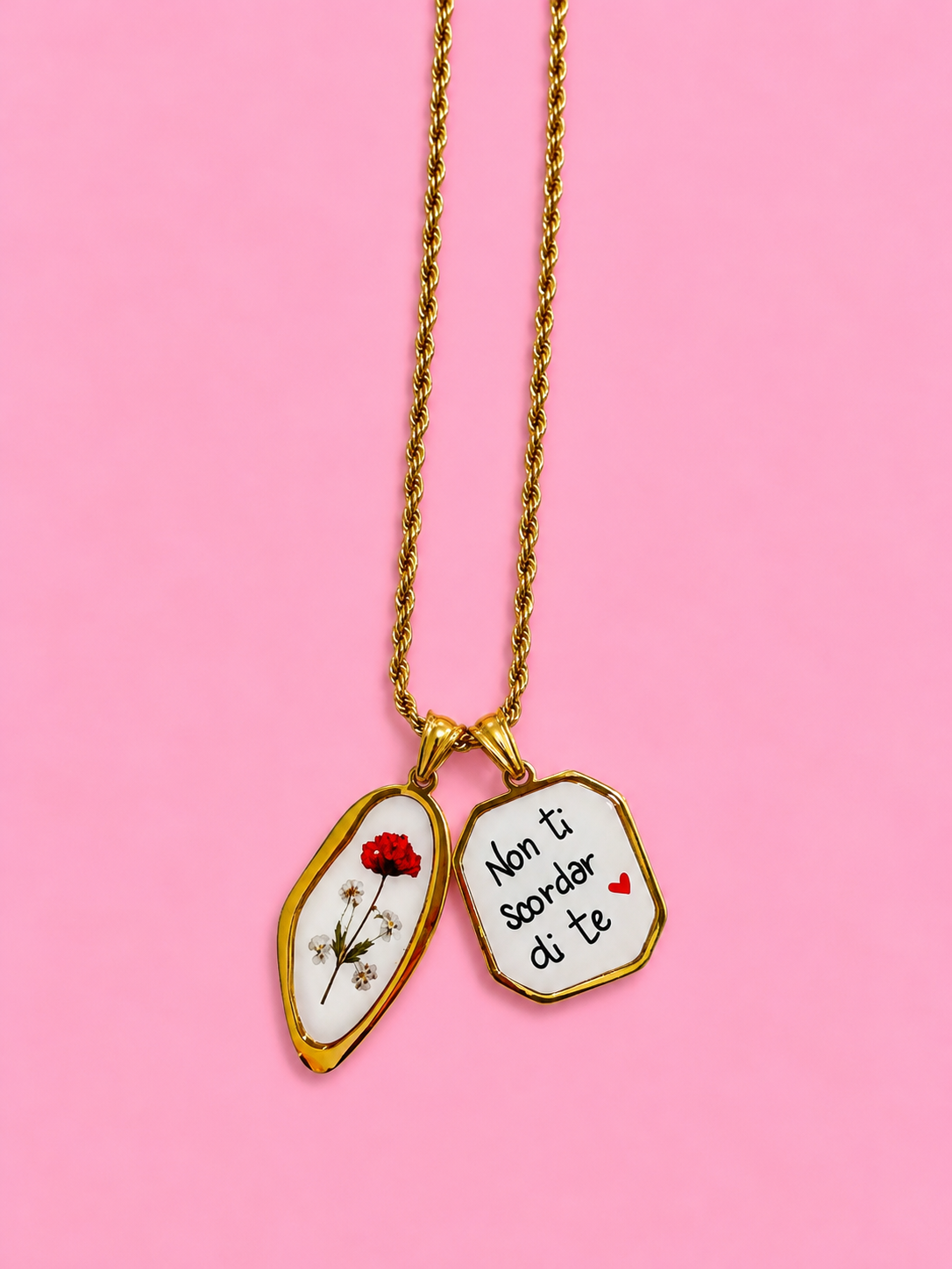 Collana Torchon RICORDATI DI TE.