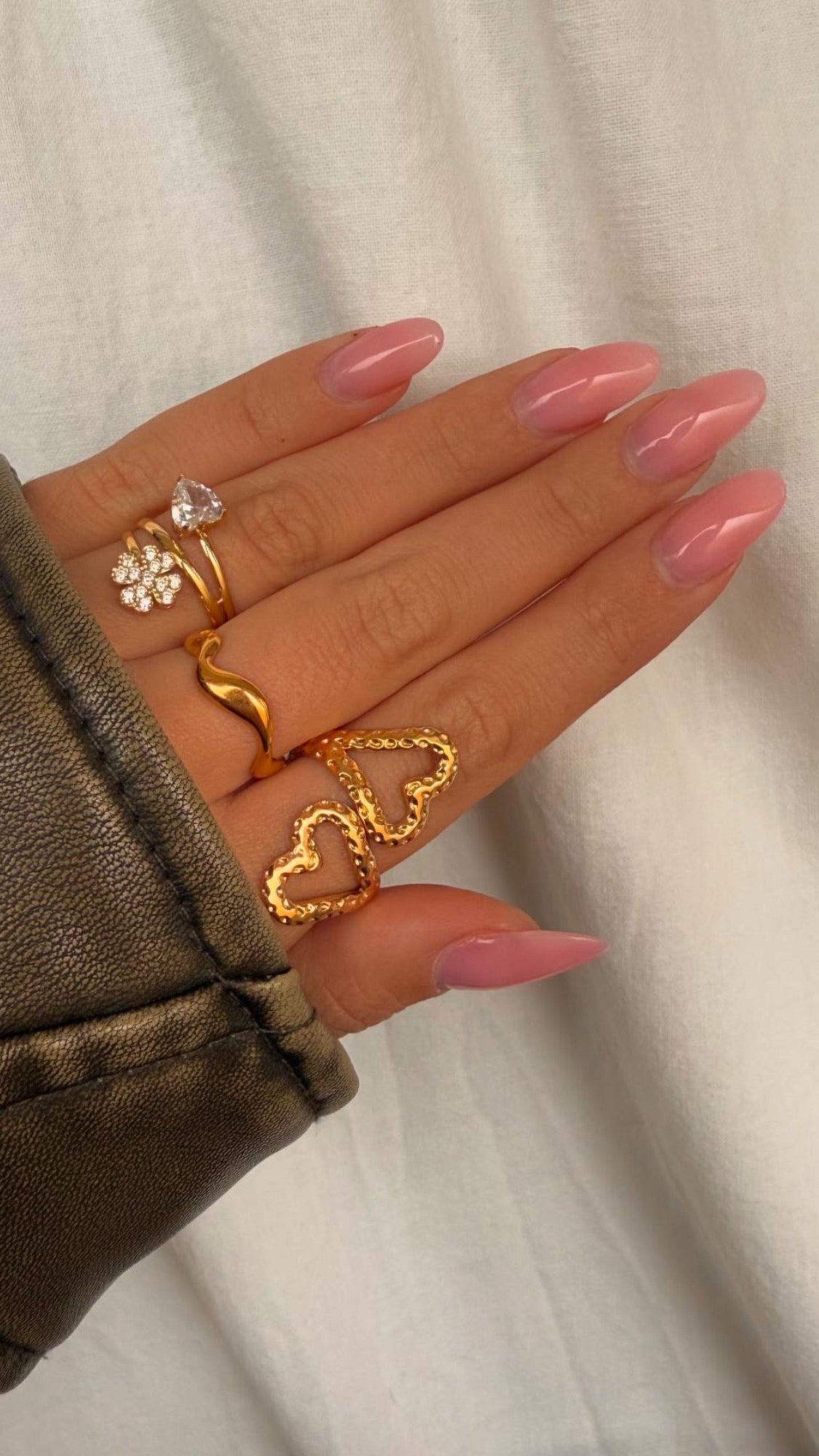 Anello Doppio Cuore