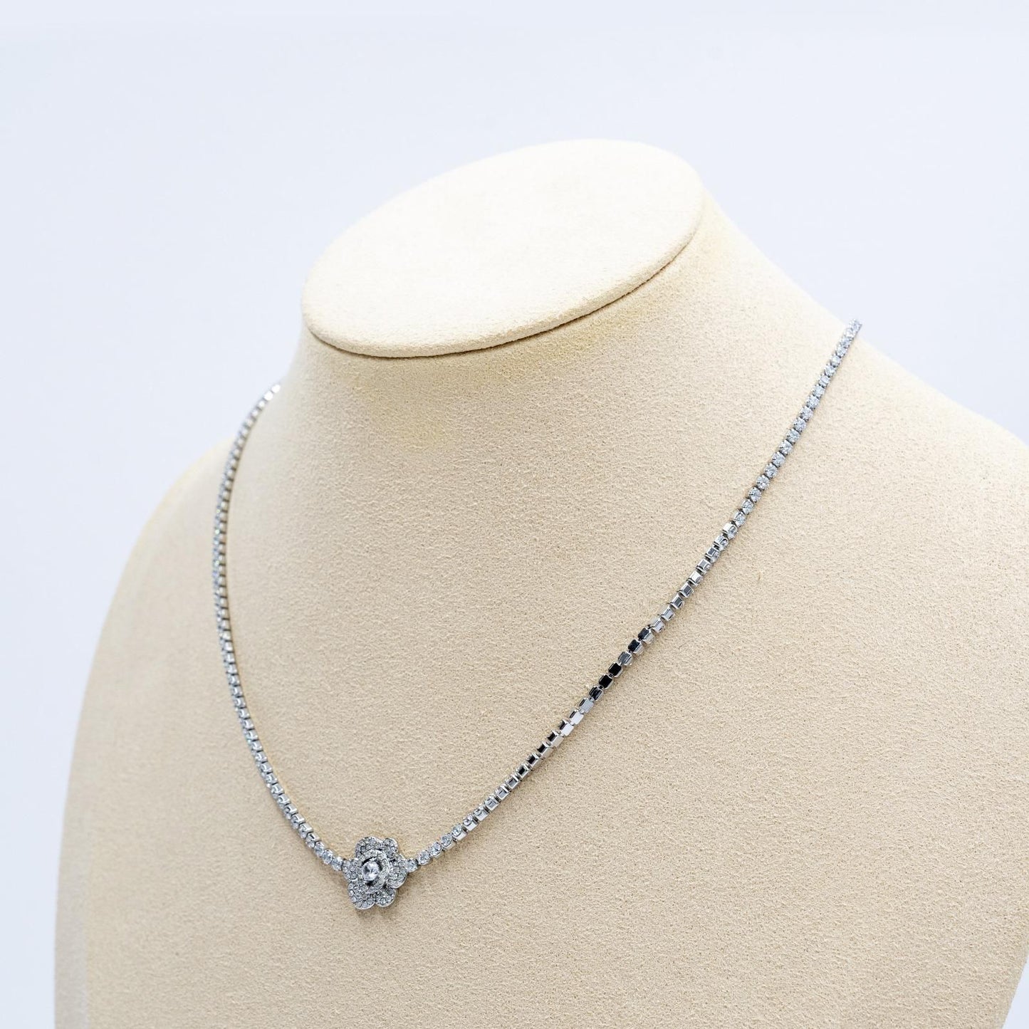 Girocollo Rose Strass