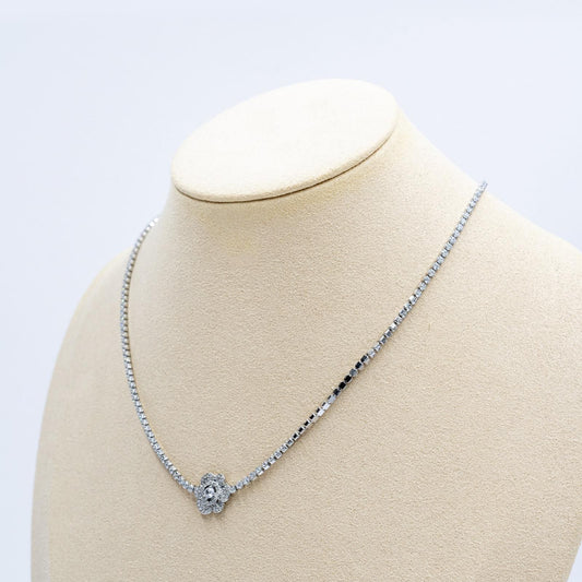 Girocollo Rose Strass