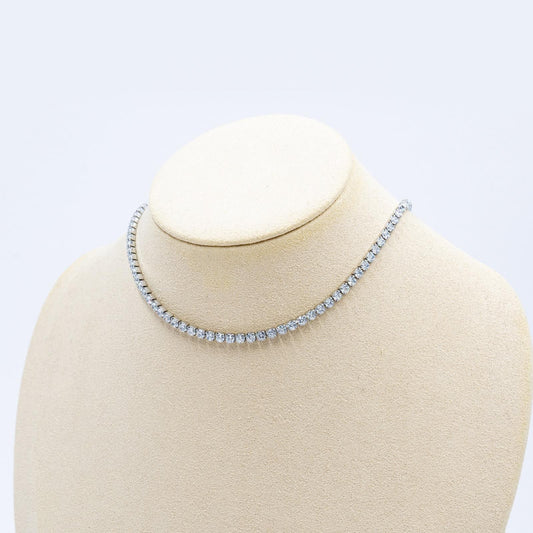 Collana Girocollo Strass Morbido