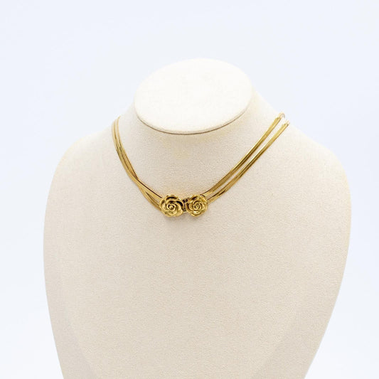 Girocollo rose snake