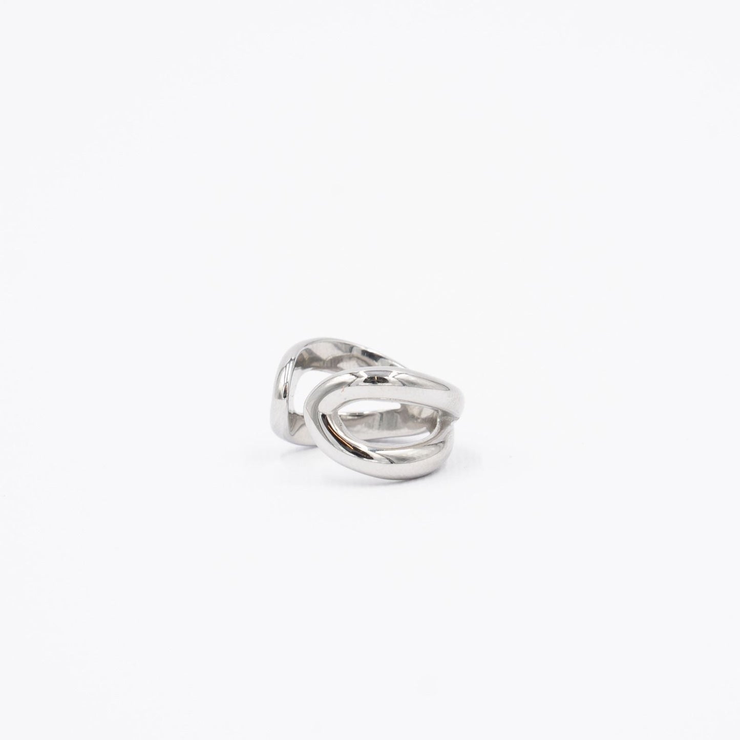 Anello Incrocio Liscio