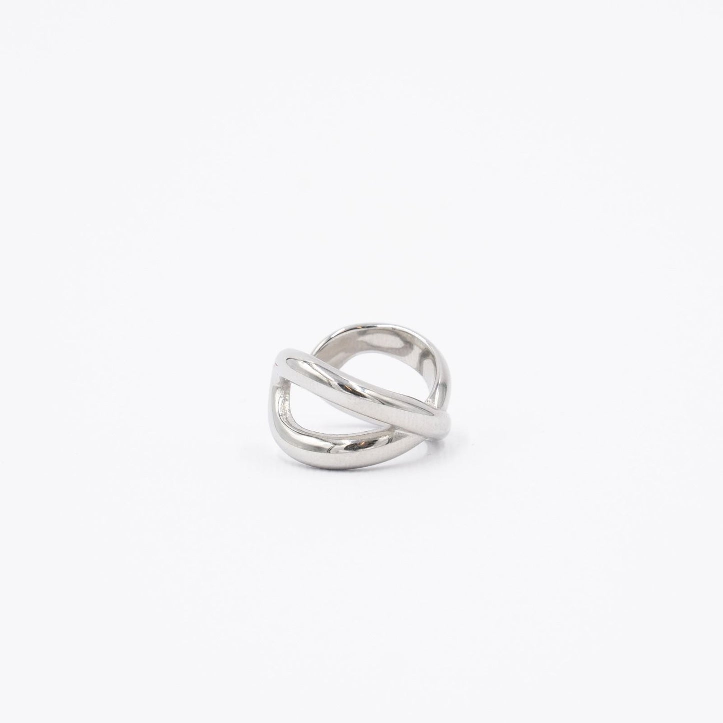 Anello Incrocio Liscio