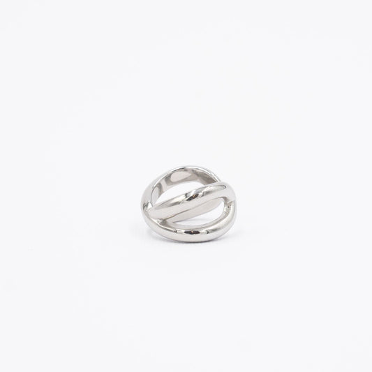 Anello Incrocio Liscio