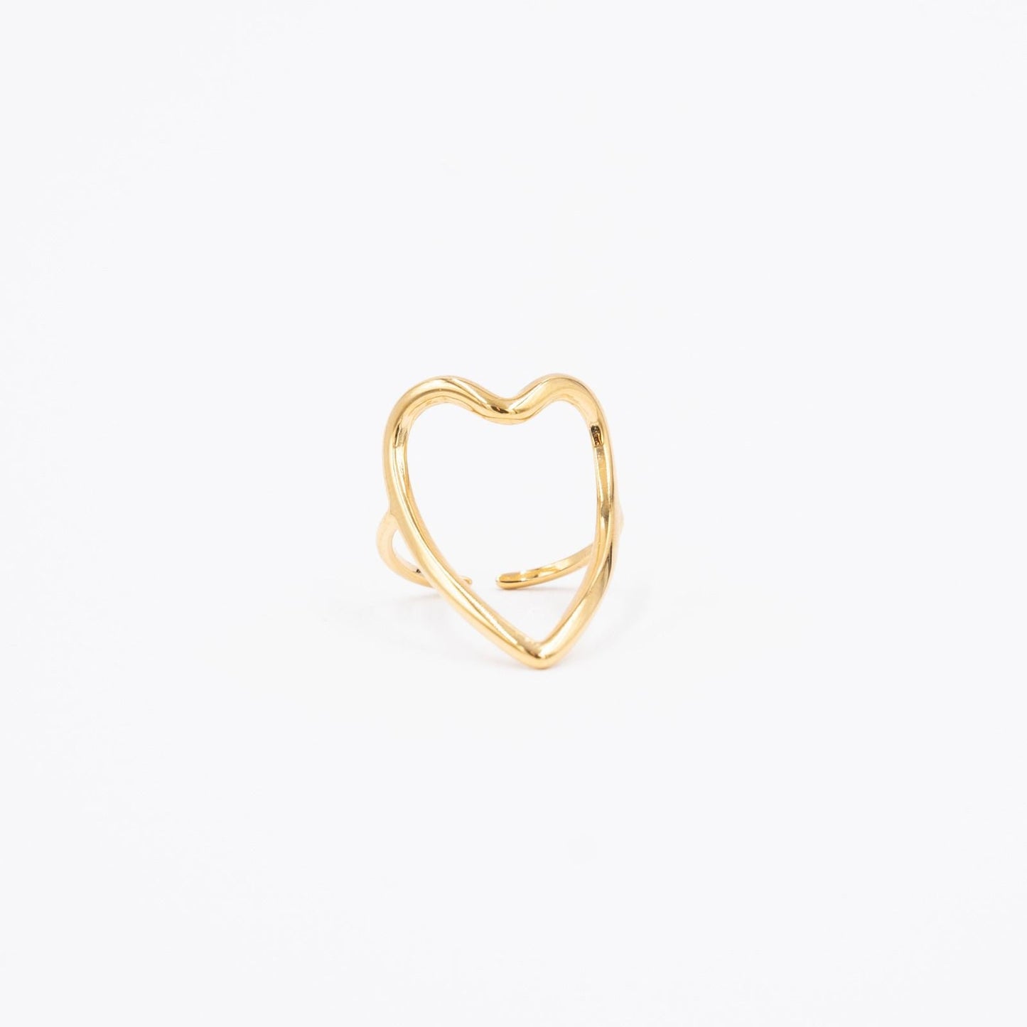 Anello Cuore Forato Big