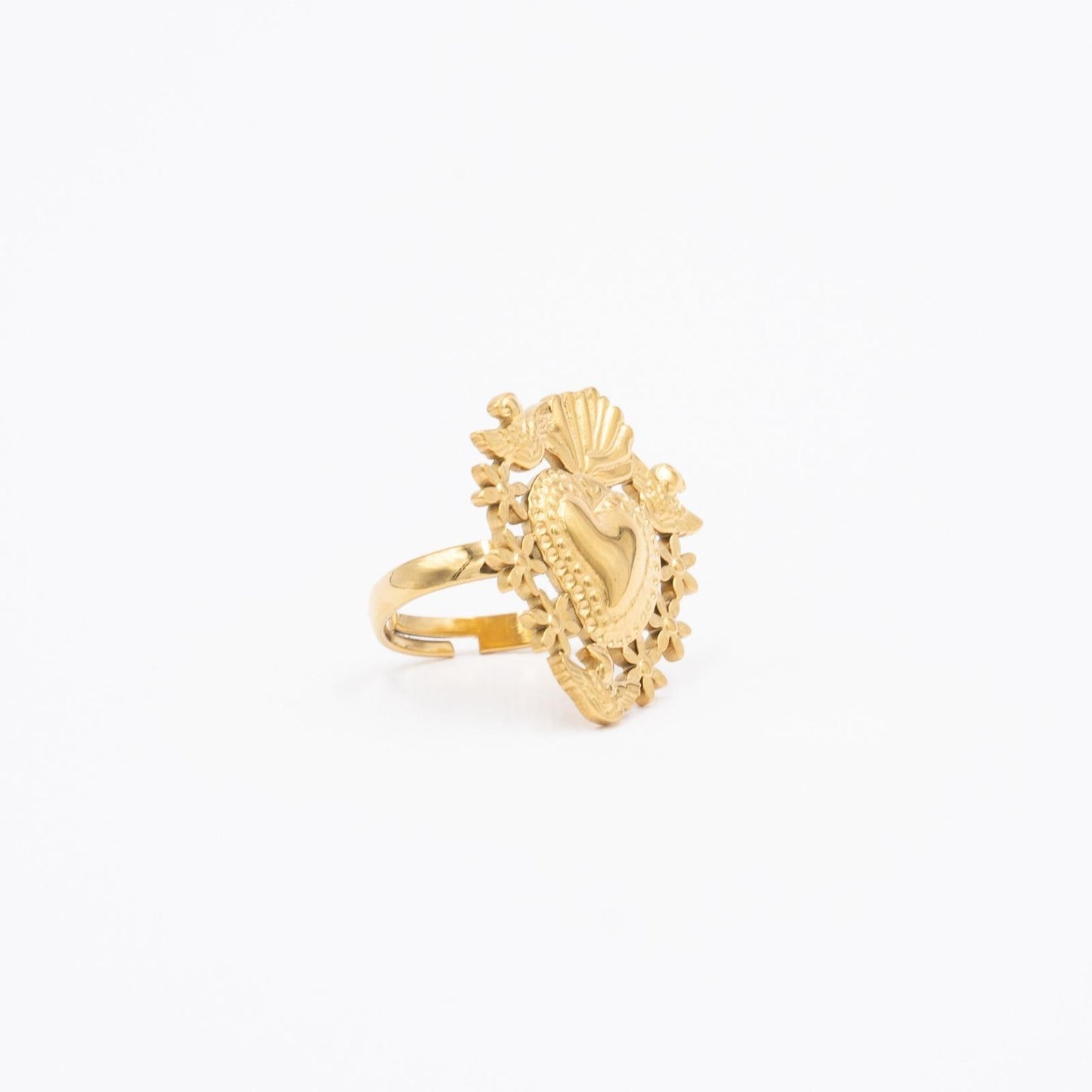 Anello Cuore Sacro Reale