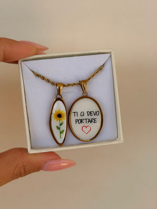 Collana Torchon TI CI DEVO PORTARE