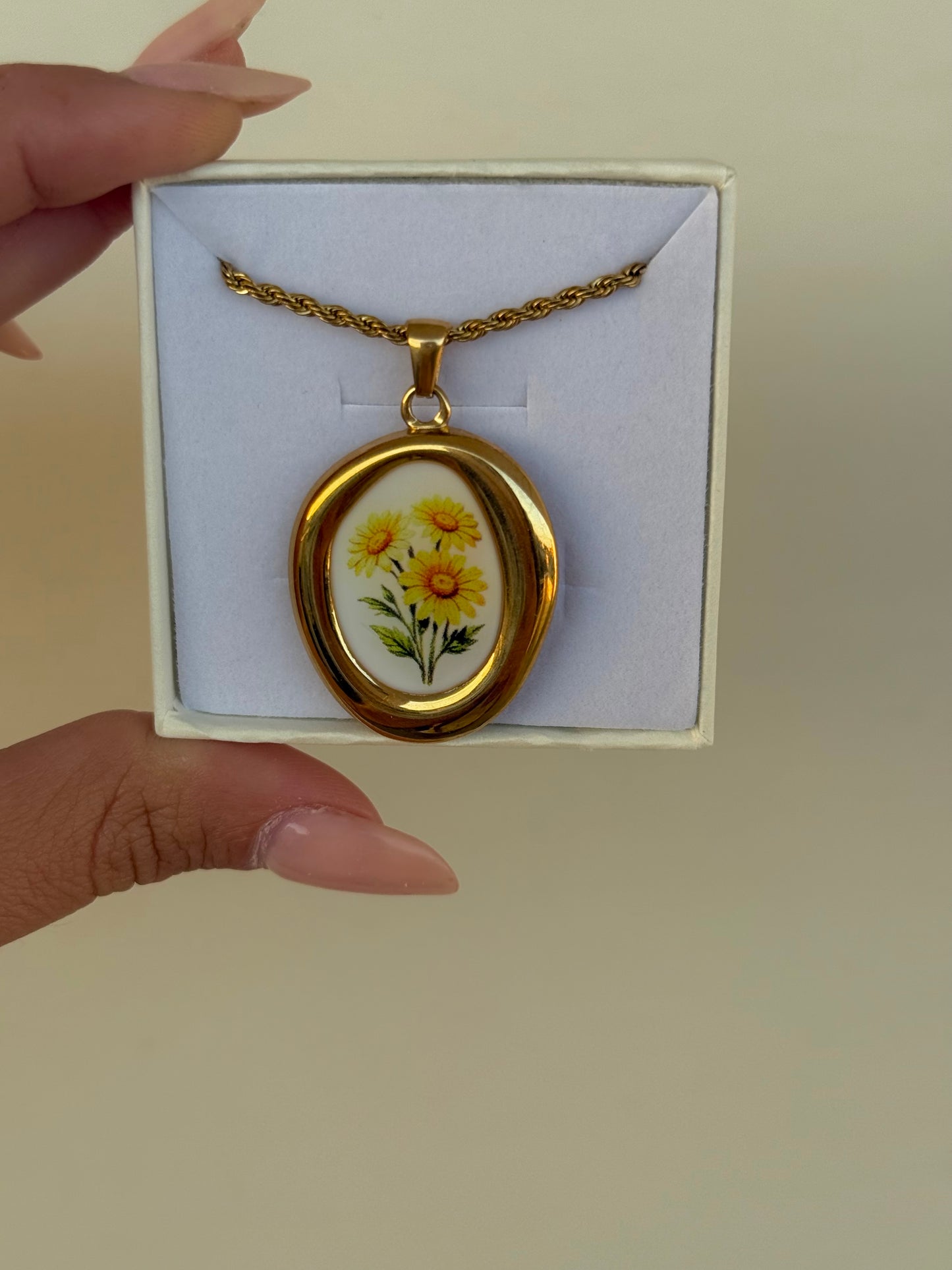 Collana Torchon GIRASOLI INCANTATI