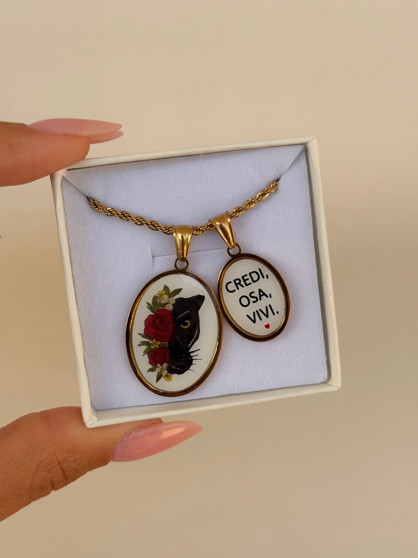 Collana Torchon CREDI OSA VIVI