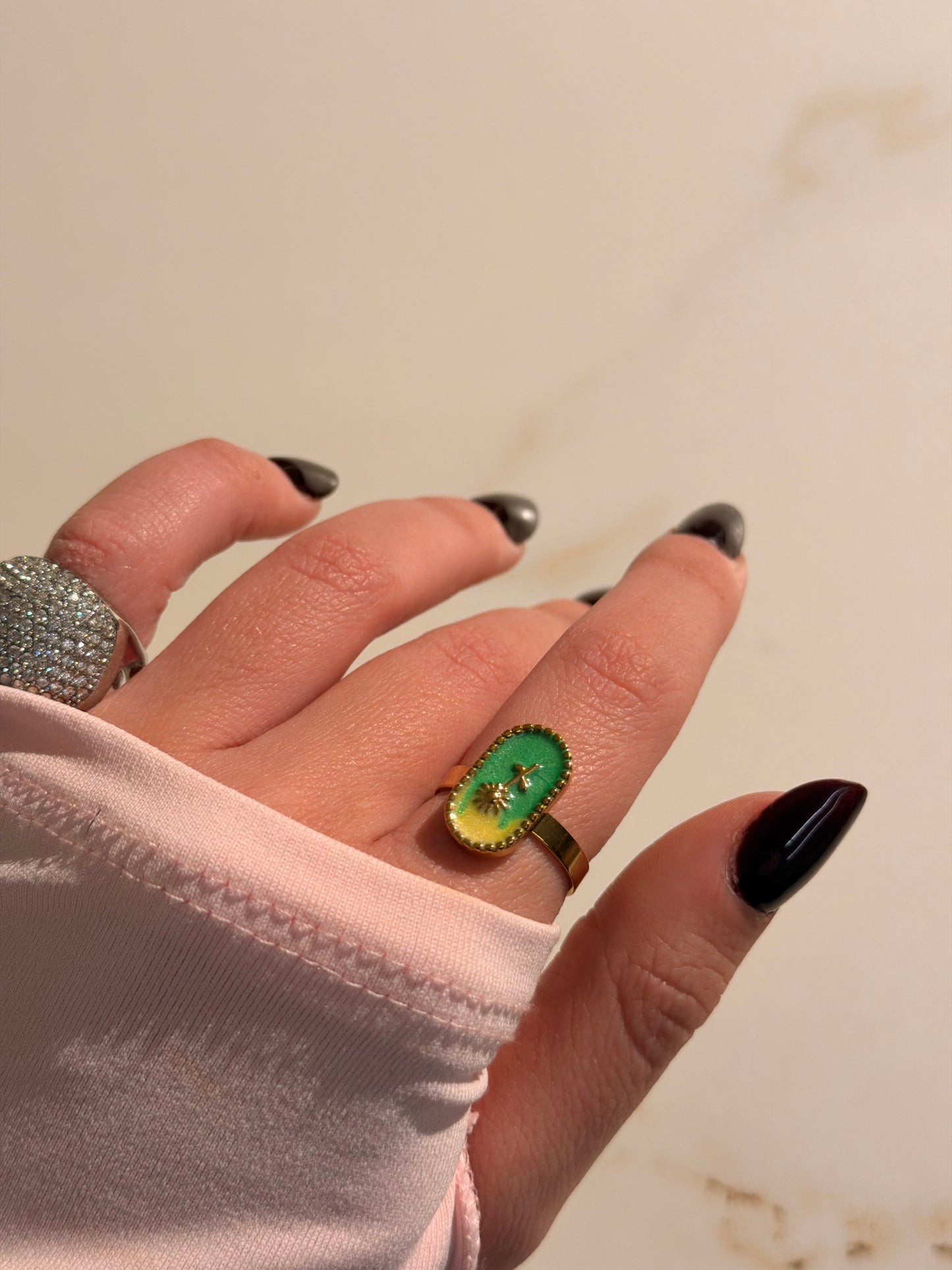 Anello GIRASOLE