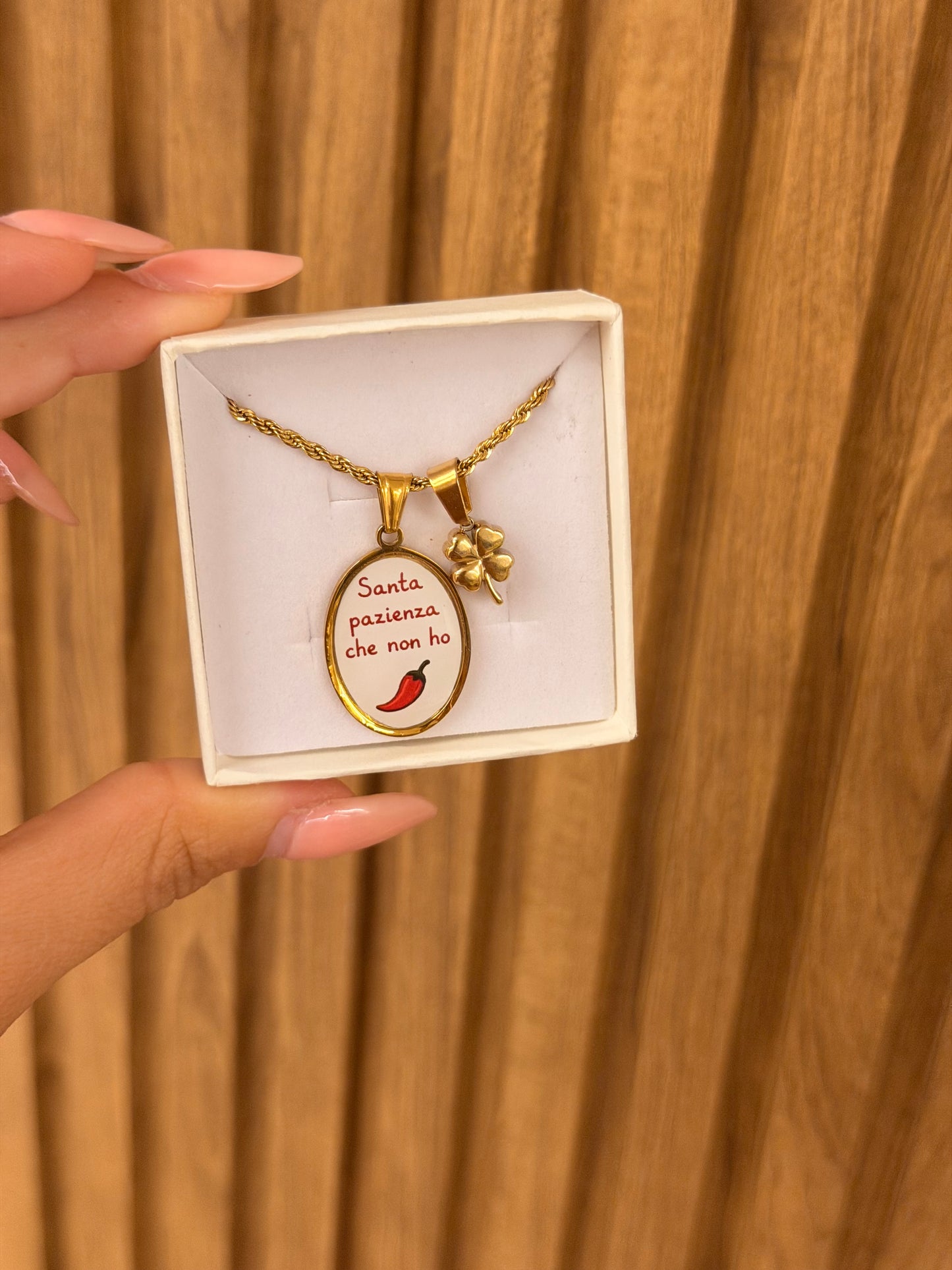 Collana Torchon IMPAZIENTE