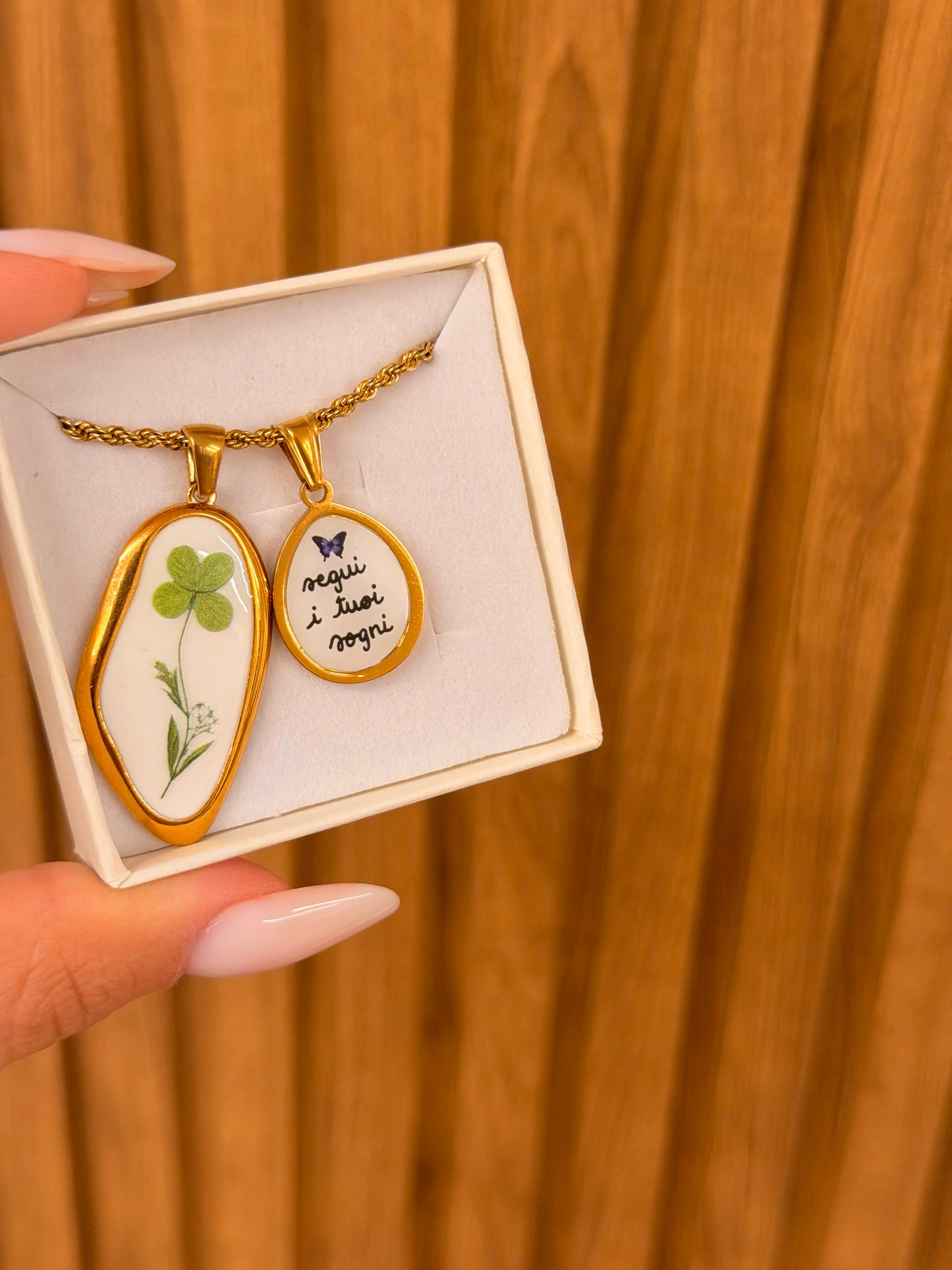 Collana Torchon SOGNA, SEMPRE!